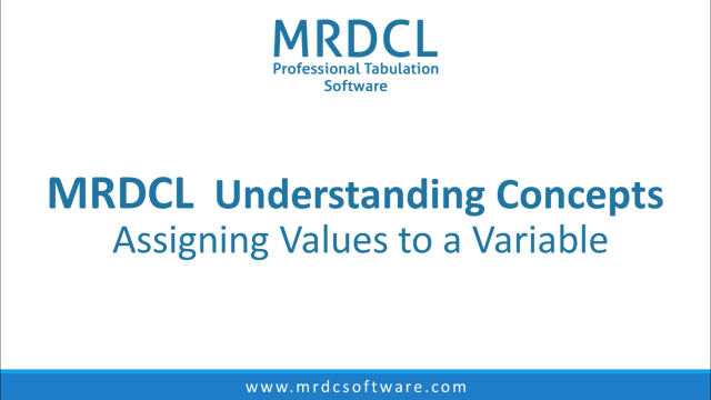 assiging values to a varaible