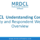 quantity and respondent weighting overview
