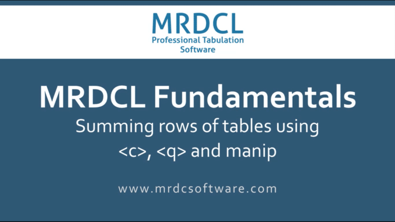 Tables: Tab-08 – Summing rows of tables using c, q and manip